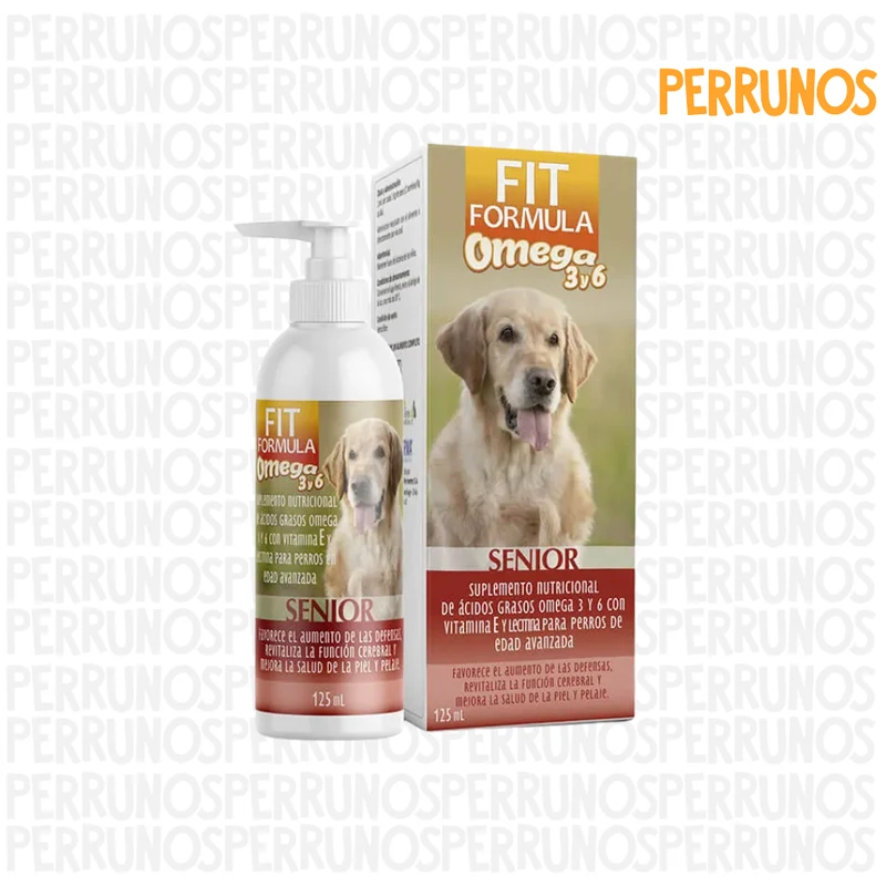 Fit Formula Omega 3 y 6 Perro Senior 125ml
