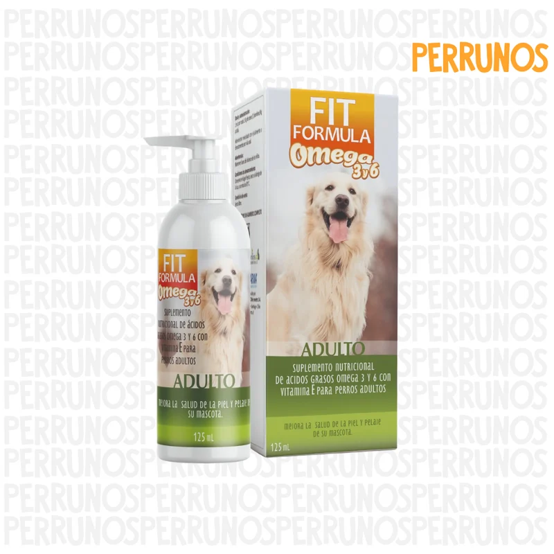 Fit Formula Omega 3 y 6 Perro Adulto 125ml