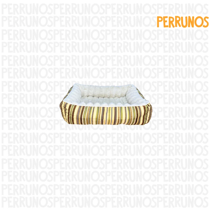 Cama Rectangular a Rayas