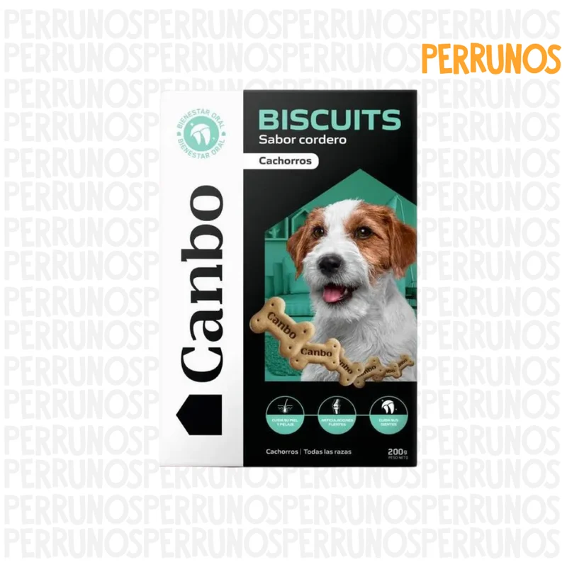 Canbo Biscuits Cachorros Sabor Cordero 200 gr