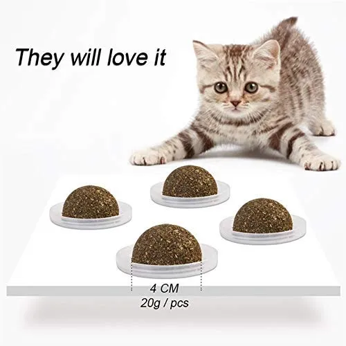 Octlang - Bola adhesiva de pared para gato 100% natural