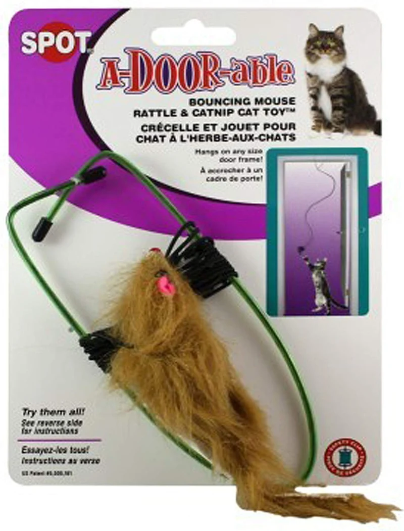 SPOT A-Door-Able Bouncing Mouse Juguete para gato