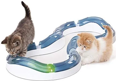 Catit Design Senses Super Roller Circuit Juguete para gatos