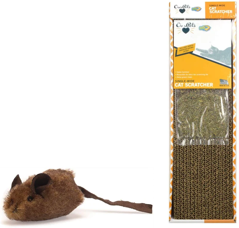 Our Pets Play-N-Squeak Mouse Hunter Juguete para gatos