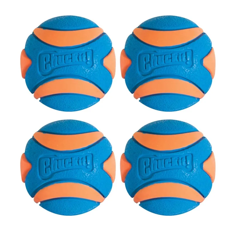 CHUCKIT Pelota ultra chirriadora para perros pequeños, pequeña