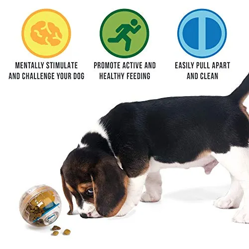 Juguete de bola con premio Pet Zone IQ para perros