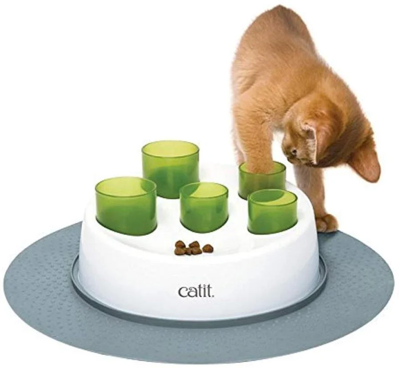 Catit Senses 2.0 Digger para gatos, Paquete de 1, Verde