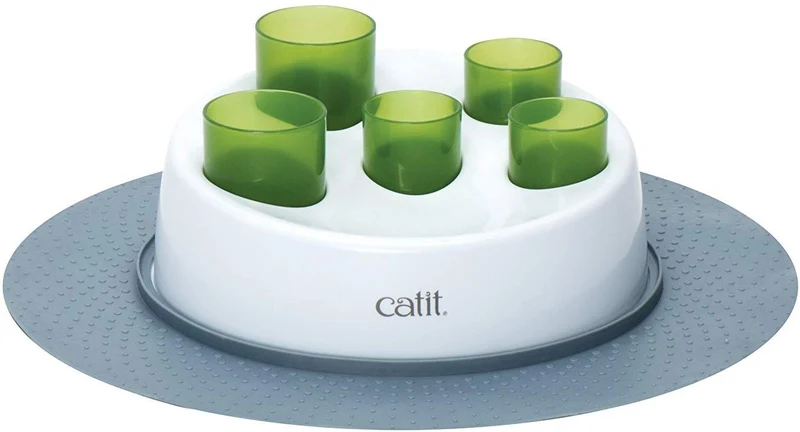 Catit Senses 2.0 Digger para gatos, Paquete de 1, Verde