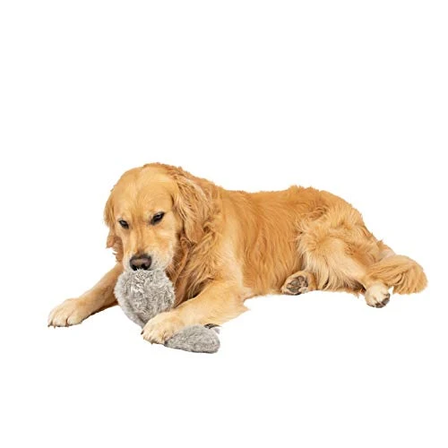 Hyper Pet Doggie Tail Interactive Dog Toys - Wiggles, Vibrates, and Barks (Plush Dog Toys for Boredom and Stimulating Play) 1-Year Warranty for Manufacturer Defects