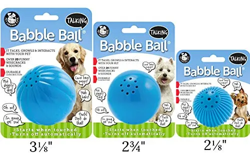 Pet Qwerks Talking - Pelota para perro