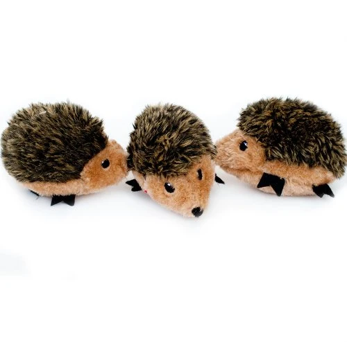 zippypaws X-Large Madriguera registro y ardillas Squeaky Hide and Seek Plush Dog Toy