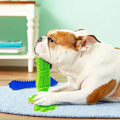SHARLOVY Juguetes para masticar perros para cachorros, 14 unidades, cuerda de algodón natural para perros con nudo de bola de juguete para perros