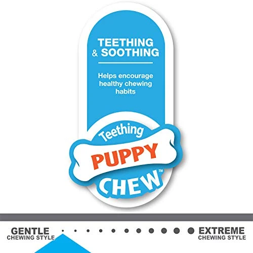 Juguete para masticar para cachorros Nylabone, Petite.