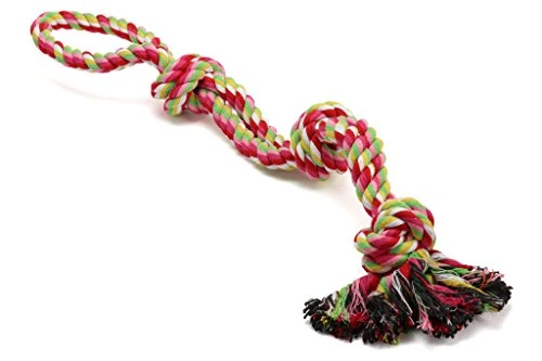 Pacific Pups Products - Juguetes de Cuerda para perro, para masticadores agresivos, juego de 11 juguetes para perros casi indestructibles, juguetes de cuerda