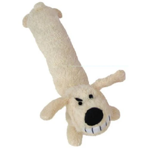 Perro de peluche Loofa, los colores pueden variar