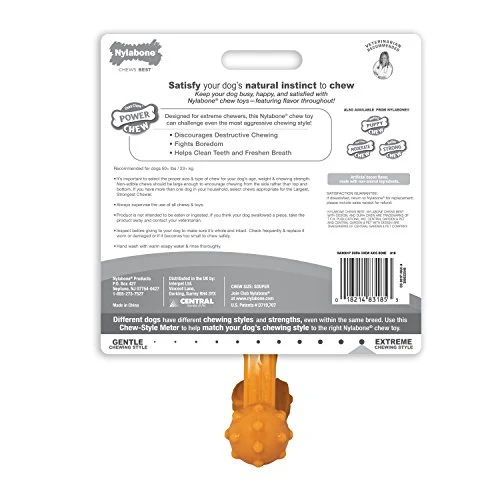 Nylabone Dura Masticar Poder Masticar Perro Juguete