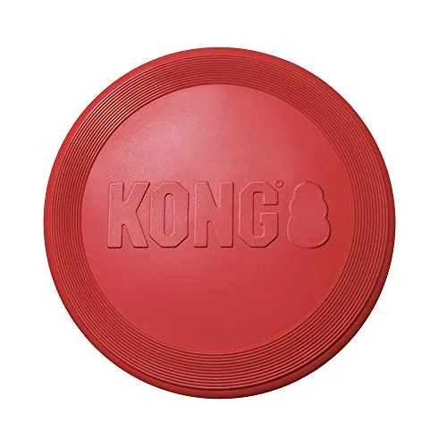 Kong - Flyer - Disco volador de goma durable juguete para perro