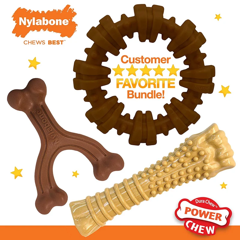 Nylabone Dura Masticar Poder Masticar Perro Juguete