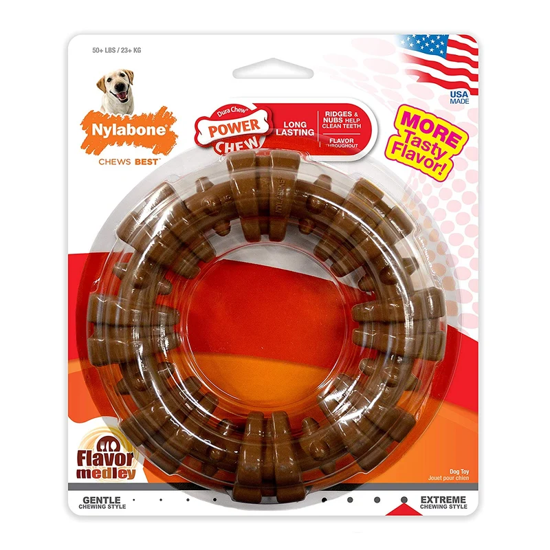 Nylabone Dura Masticar Poder Masticar Perro Juguete