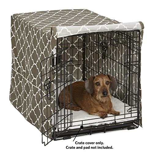 Midwest Quiet Time - Funda para jaula de perro, color negro
