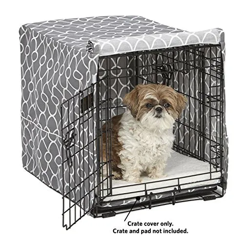 Midwest Quiet Time - Funda para jaula de perro, color negro