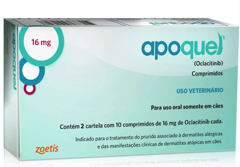 Apoquel Comprimido 16mg X20 Cão