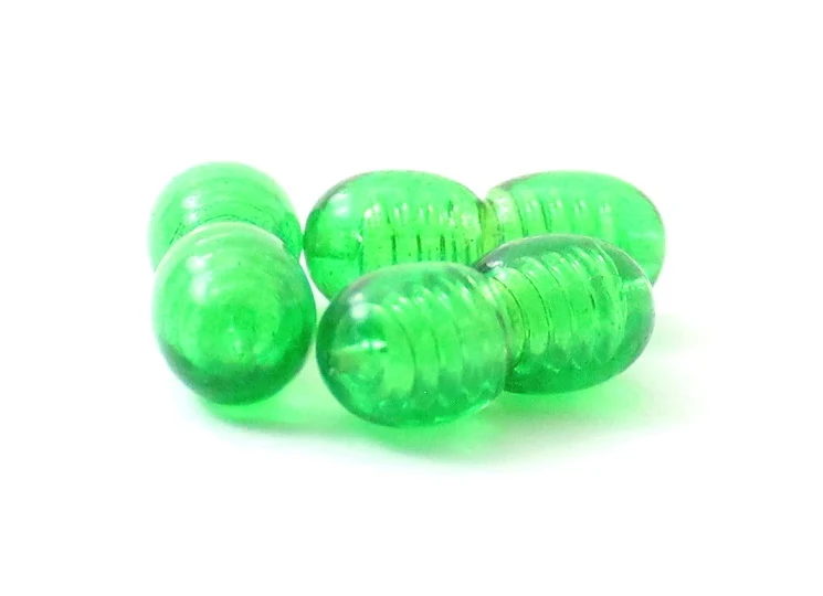 10 piezas de coloridos cierres pulidos con tornillos para joyería de ámbar