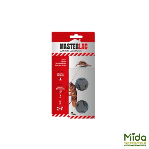 Quimunsa MASTERLAC Super Gel Cucarachas Cebo Insecticida