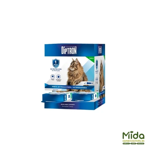 DIPTRON Pipetas Antiparasitarias Para Gatos