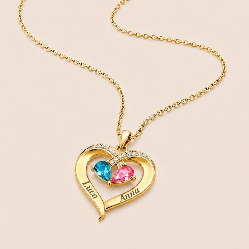 Collar con la dedicatoria «A mi esposa»