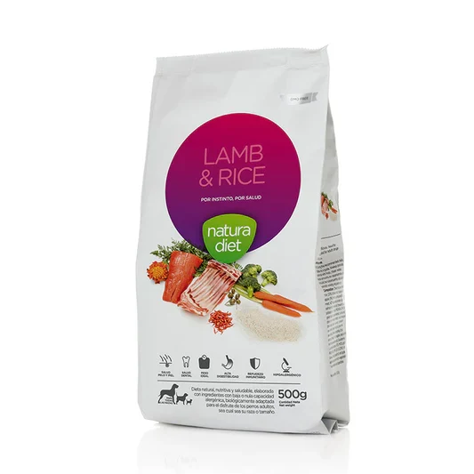Natura Diet - Lamb & Rice 3kg