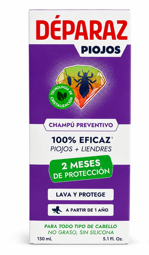 Déparaz Champô Preventivo Piolhos 150mL – Prevenção & Cuidado