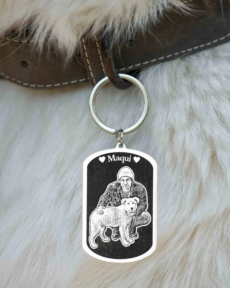 Chapa para perro
