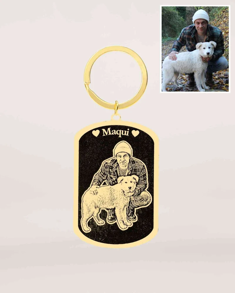 Chapa para perro