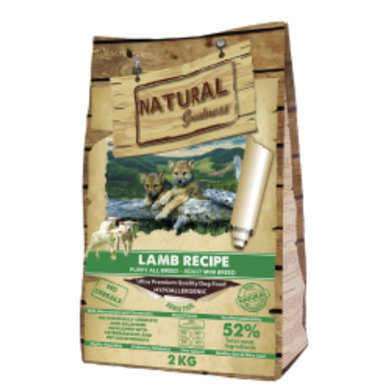 Natural Greatness - Puppy/Adult Mini - Receta de Cordero