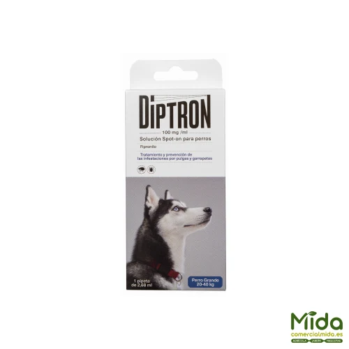 Quimunsa DIPTRON Solución Spot On Antiparasitario Perros