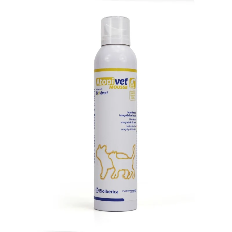 Atopivet Mousse 250 ml – Hidratación y Cuidado de la Piel Atópica