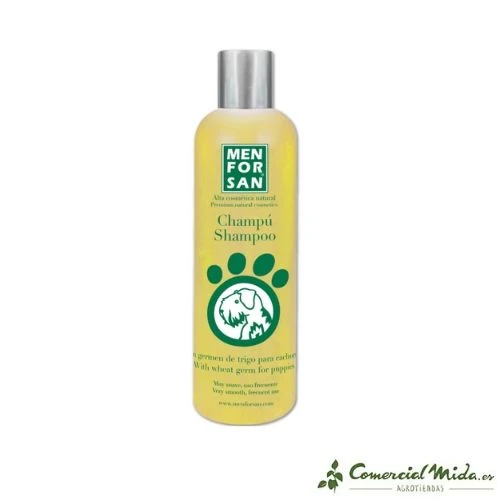 Champú MENFORSAN GERMEN DE TRIGO 300ml para cachorros