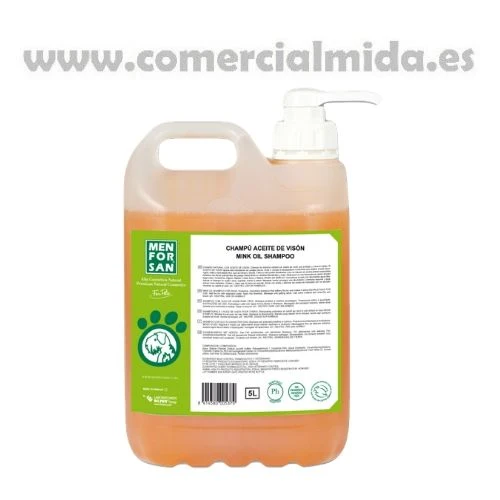 Champú MENFORSAN ACEITE DE VISÓN para perros