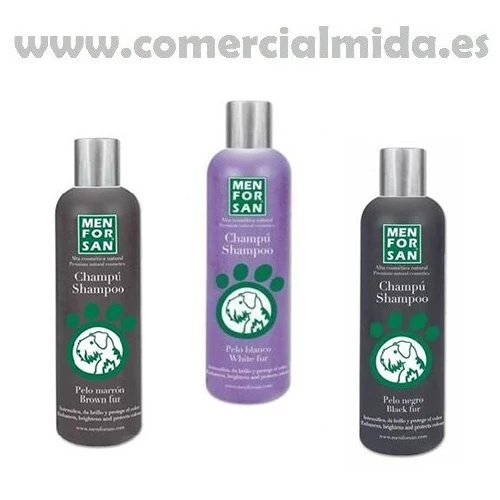 Champú MENFORSAN Intensificador del Color (Marrón, Negro o Blanco)