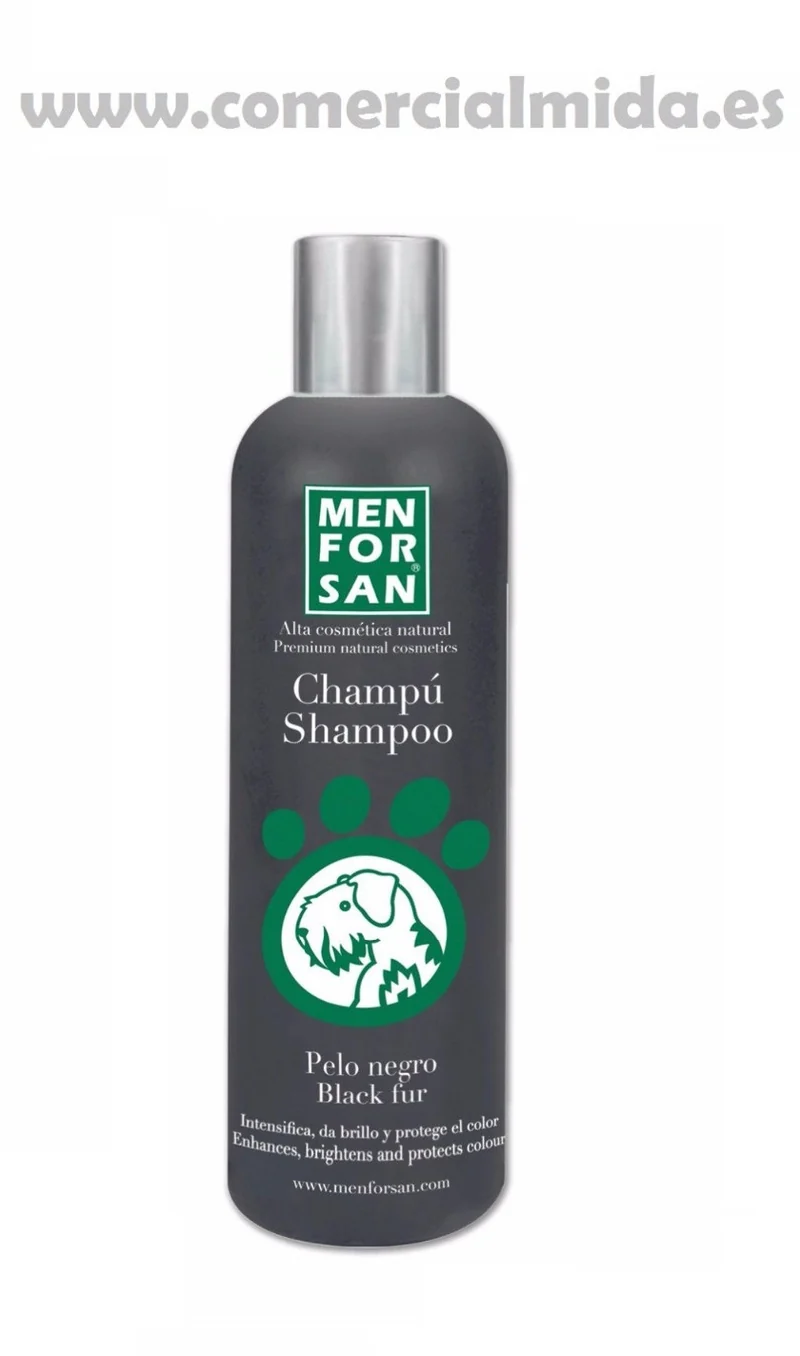 Champú MENFORSAN Intensificador del Color (Marrón, Negro o Blanco)