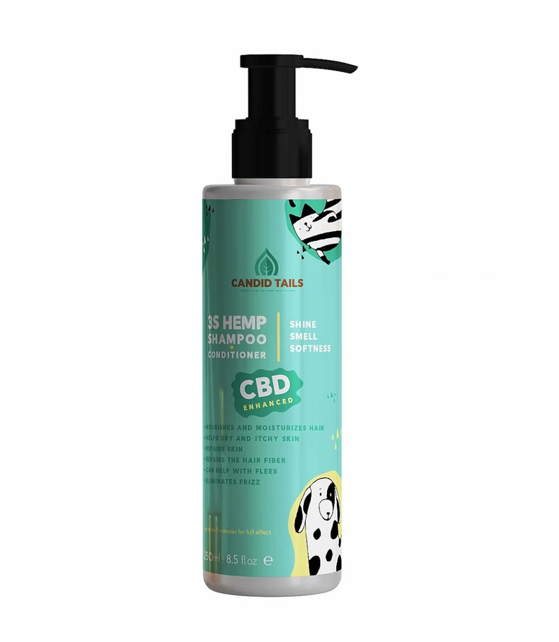 Champú CBD Candid Tails - 250ml