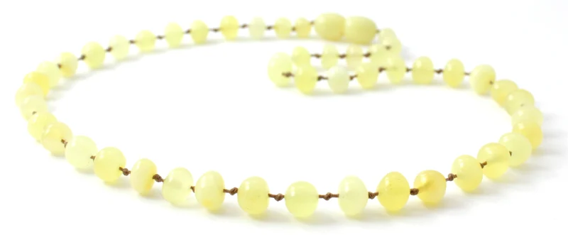 Collares de ámbar pulido para niños