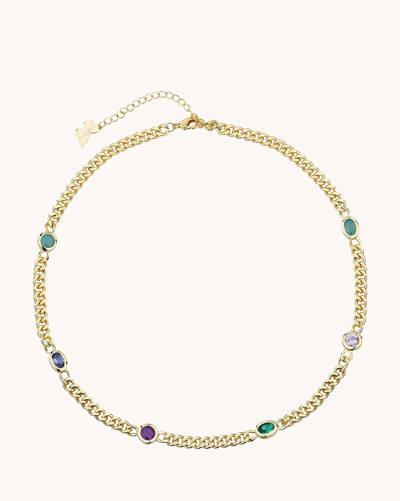 Collar Nefertiti Rainbow