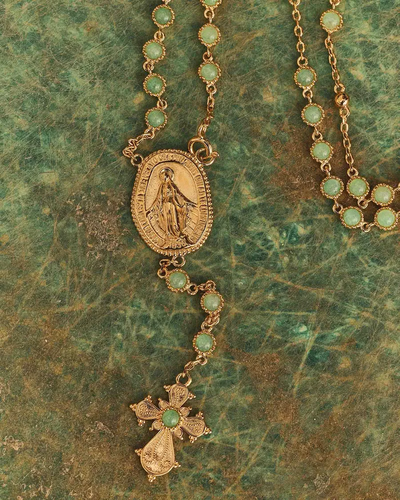 ROSARIO JADE VIRGEN DE LA MILAGROSA