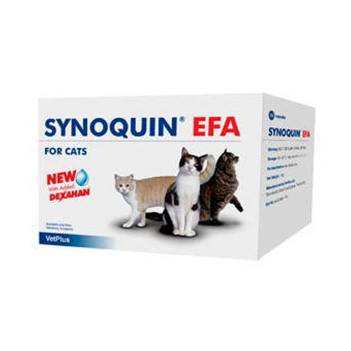 Synoquin EFA Gatos 90 Cápsulas – Condroprotector Articular con Omega-3 | VetPlus