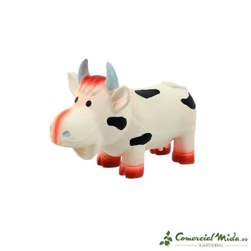 Placek Juguete para Perros Vaca de Latex