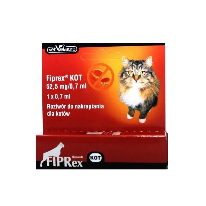 Fiprex Pipetas Antiparasitarias 12 Uds | Fipronilo para Perros y Gatos