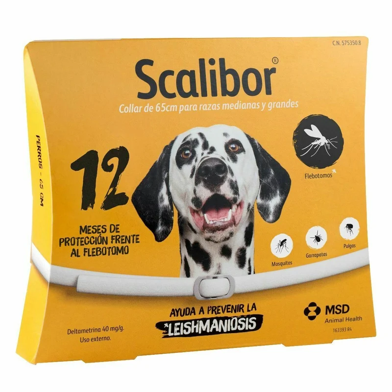 Scalibor Protector Band 65 cm | Collar Antiparasitario para Perros Grandes