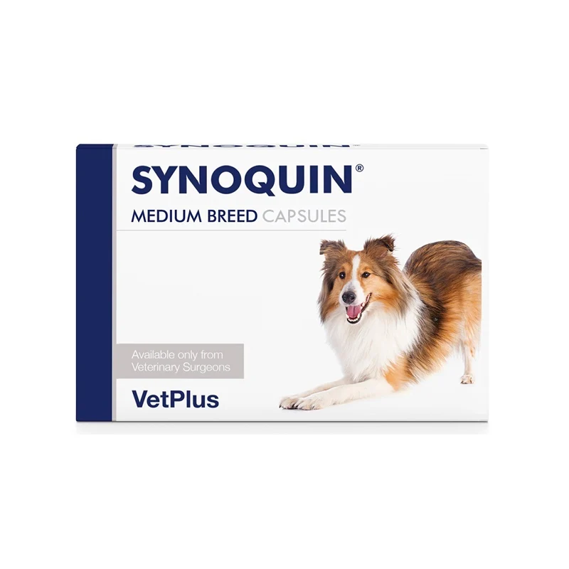 Synoquin EFA Razas Medianas | Condroprotector con Omega 3 | 120 Comprimidos